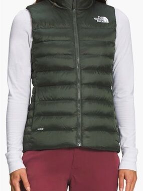 The North Face Women's Dark Olive Packable Down Vest